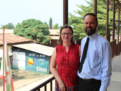 DBU Education Alumna Joy Johnson Serving in Burundi
