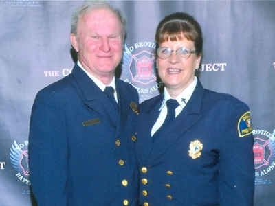 Steve and Elaine Maddox at Firefighter's Ball